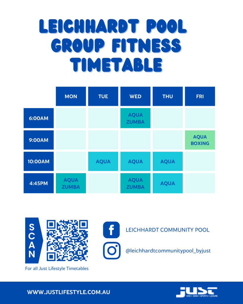 JUST | Leichhardt Swim Centre